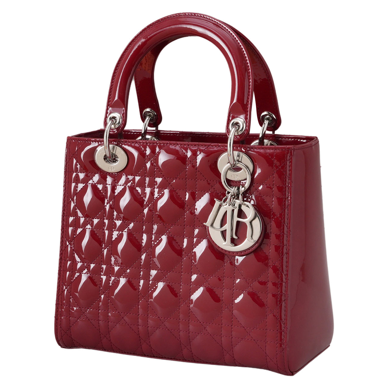 CHRISTIAN DIOR(USED)크리스찬디올 페이던트 레이디디올 미듐